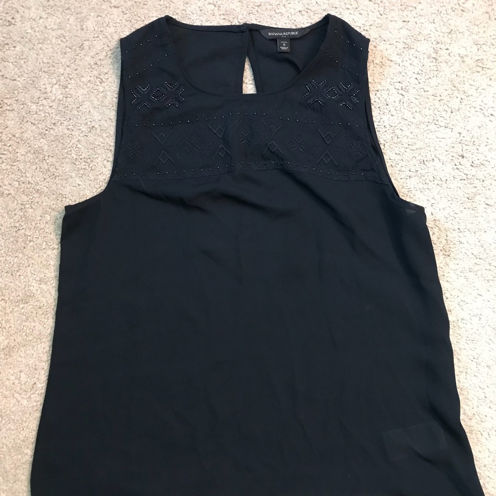 Banana Republic Beaded top